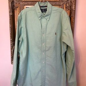 Polo Ralph Lauren classic fit button up shirt Sz L